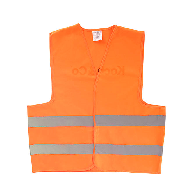 Workwear Fluro Safety Vest Orange (66x70cmH) XL Koch
