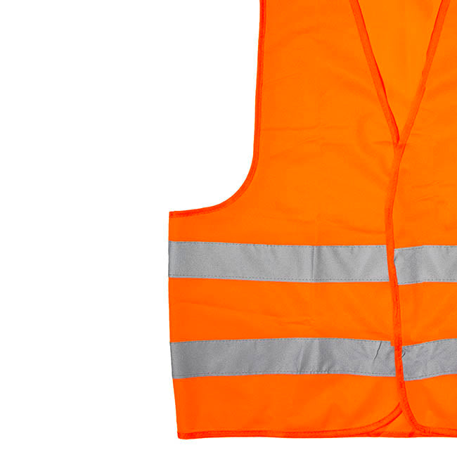 Workwear Fluorescent Safety Vest Orange (64x68cmH) Large