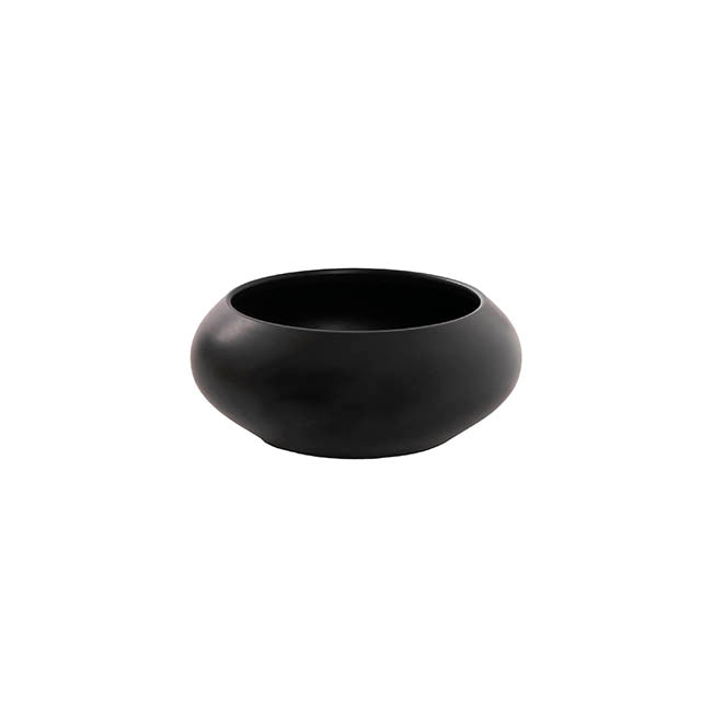 Ceramic Modern Bowl Small Matte Black (15.5Dx6.5cmH)
