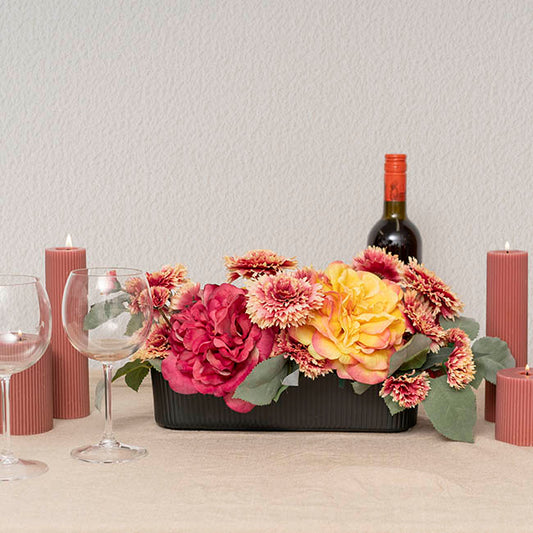 Ceramic Trough Large Matte Black (30.8x7.7Dx7.3cmH)