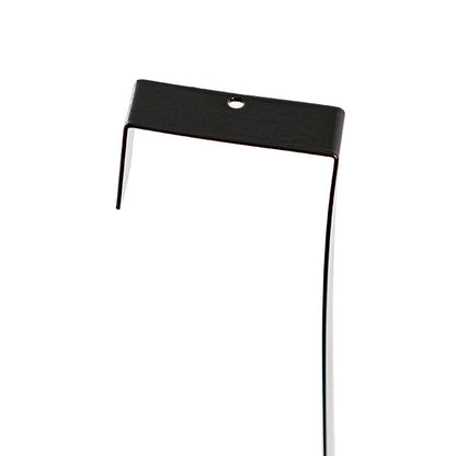 Metal Wreath Door Hanger (34cm or 12") Black