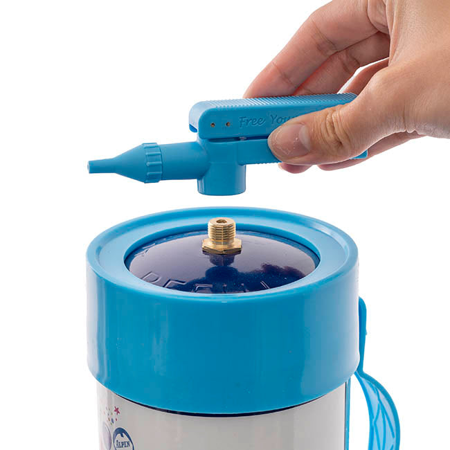 Helium Tank Latex Balloon Kit w Gel & Balloons (2.2L)