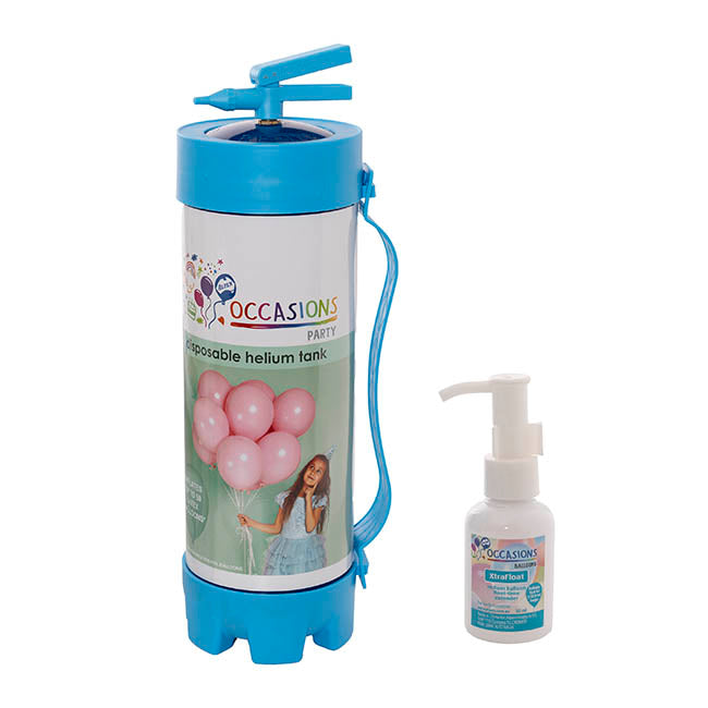 Helium Tank Latex Balloon Kit w Gel (3.3L)