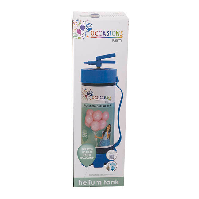 Helium Tank Latex Balloon Kit w Gel (3.3L)