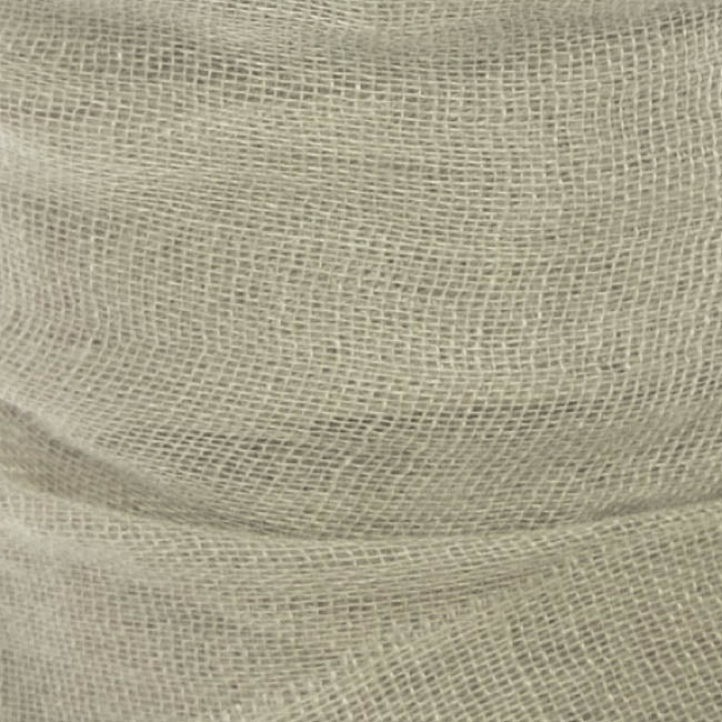 Ribbon with Wooden Spool Faux Silk Frayed Sage (80mmx5m)