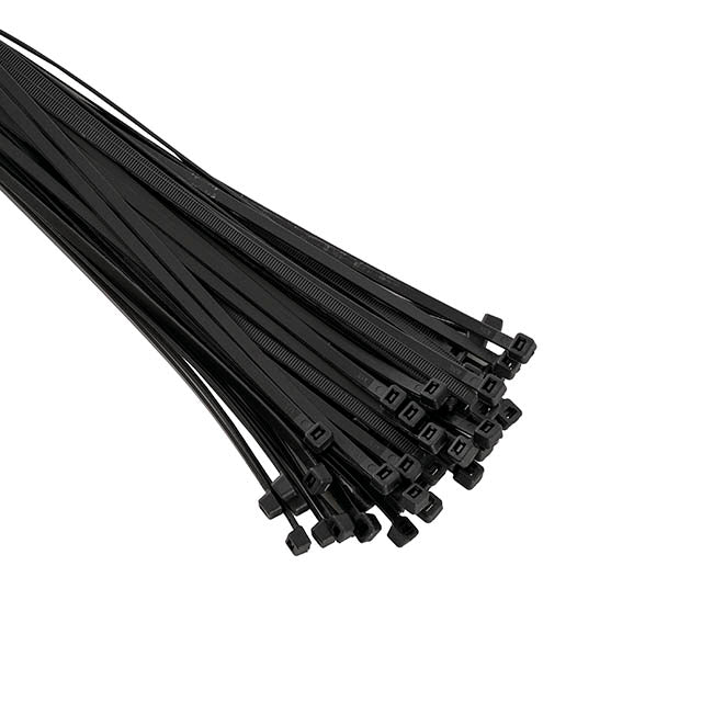 Heavy Duty Cable Ties 3.6mm x 15cm Black (Pack 100)
