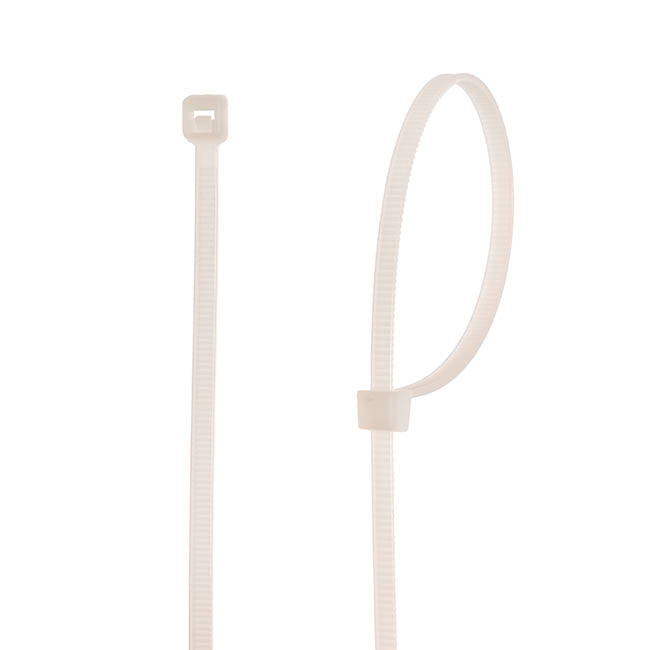 Heavy Duty Cable Ties 3.6mm x 15cm White (Pack 100)