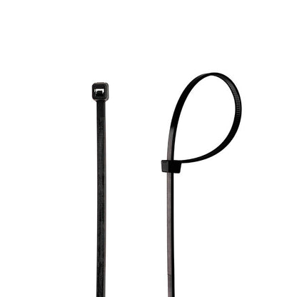 Heavy Duty Cable Ties 3.6mm x 20cm Black (Pack 100)