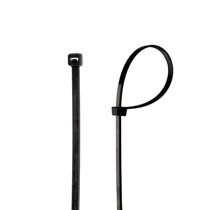Heavy Duty Cable Ties 4.8mm x 25cm Black (Pack 100)
