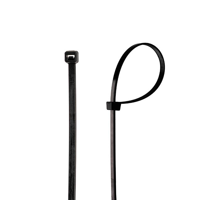 Heavy Duty Cable Ties 4.8mm x 30cm Black (Pack 100)