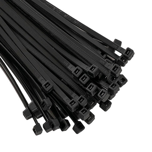 Heavy Duty Cable Ties 7.6mm x 40cm Black (Pack 100)