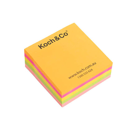 Post IT Sticker Note 300 sheets Multi (7.5x7.5cm) Koch & Co