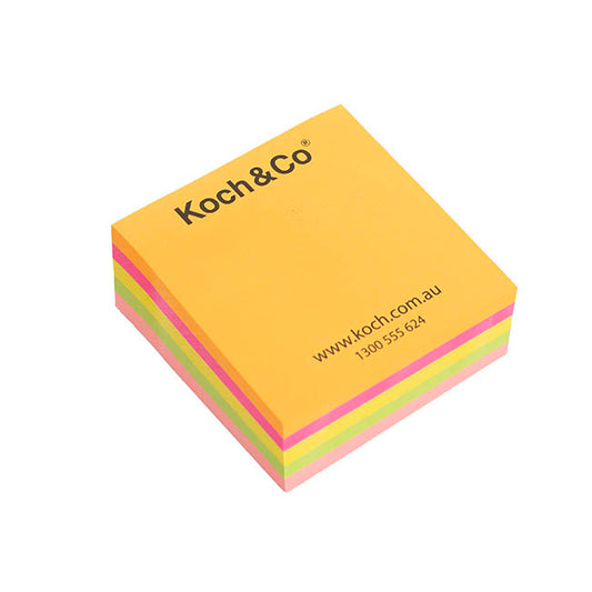 Post IT Sticker Note 300 sheets Multi (7.5x7.5cm) Koch & Co