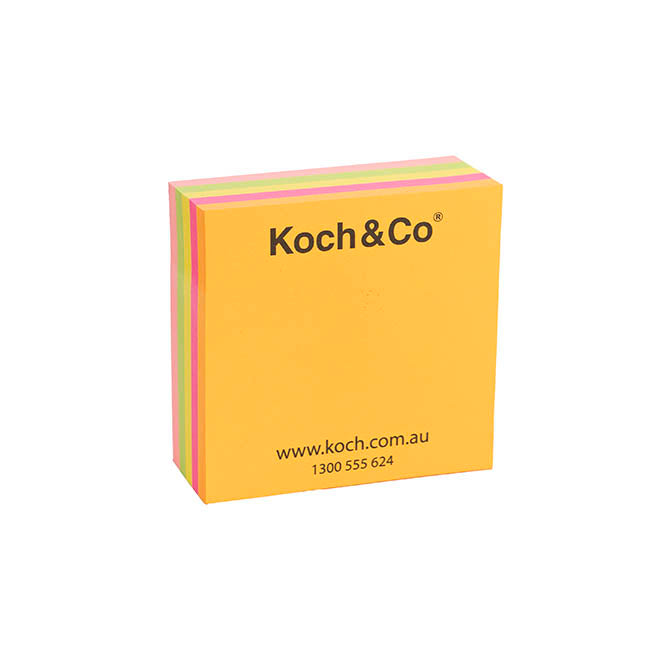 Post IT Sticker Note 300 sheets Multi (7.5x7.5cm) Koch & Co
