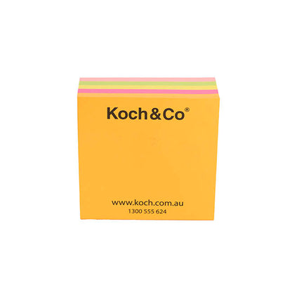 Post IT Sticker Note 300 sheets Multi (7.5x7.5cm) Koch & Co