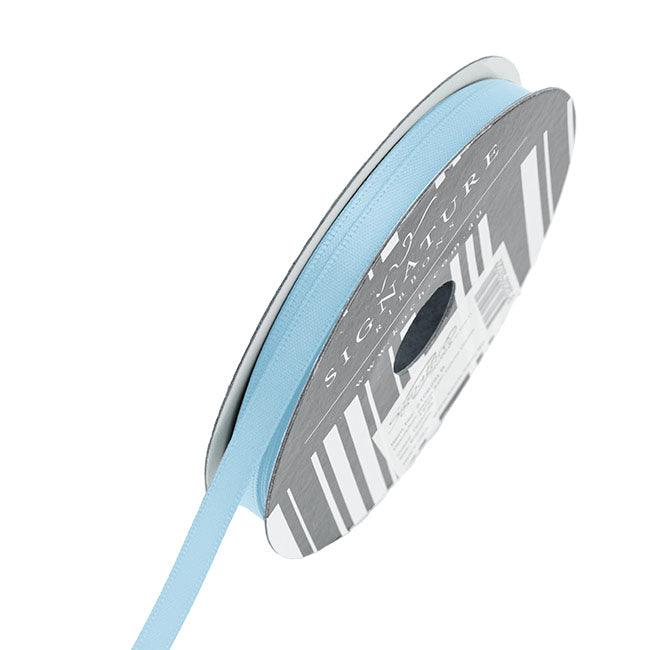 Ribbon Satin Deluxe Double Faced Sky Blue (6mmx25m)