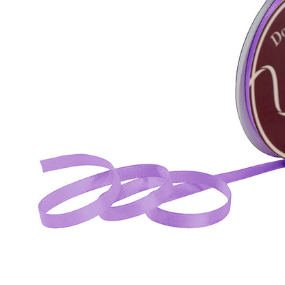Ribbon Satin Deluxe Double Faced Light Purple (6mmx91m)