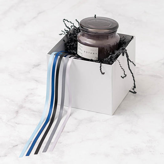 Ribbon Satin Deluxe Double Faced Navy (6mmx25m)