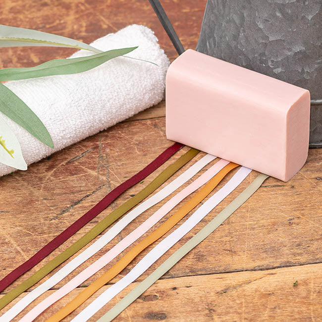 Ribbon Satin Deluxe Double Faced Sage (6mmx25m)