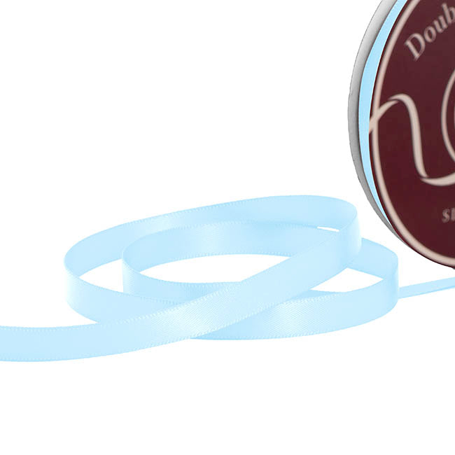 Ribbon Satin Deluxe Double Faced Baby Blue (10mmx30m)