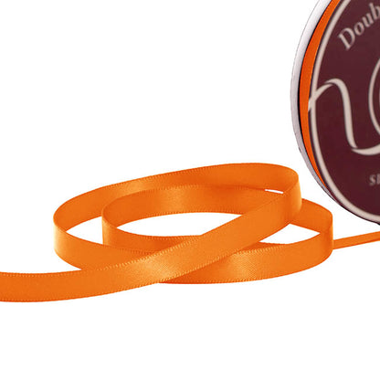 Ribbon Satin Deluxe Double Faced Orange (10mmx30m)