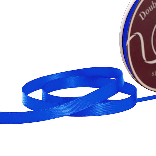 Ribbon Satin Deluxe Double Faced Royal Blue (10mmx30m)