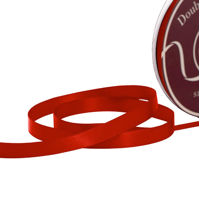 Ribbon Satin Deluxe Double Faced Rouge Red (10mmx30m) – Koch & Co Pty Ltd