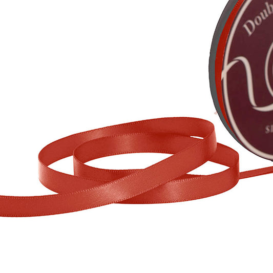 Ribbon Satin Deluxe Double Faced Sienna Blaze (10mmx30m)