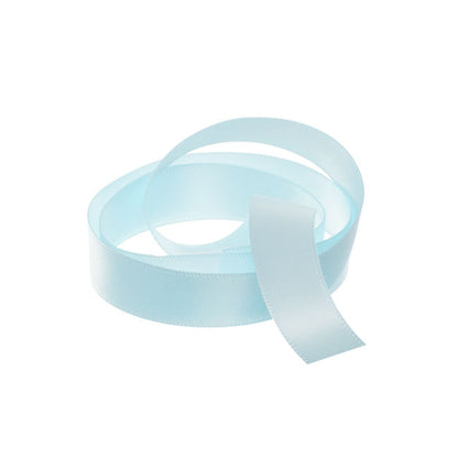 Ribbon Satin Deluxe Double Faced Baby Blue (15mmx25m)