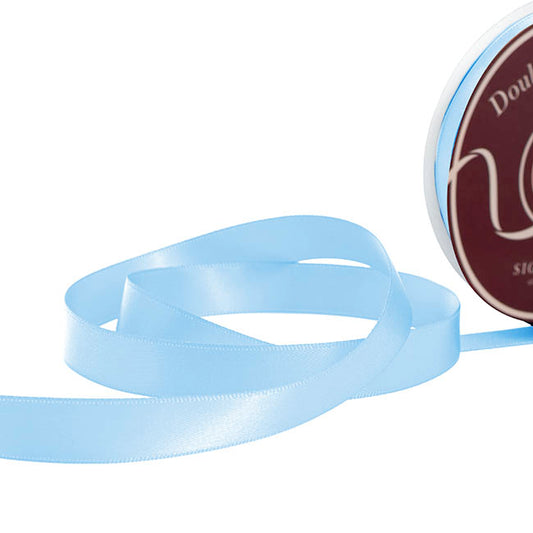 Ribbon Satin Deluxe Double Faced Sky Blue (15mmx30m)