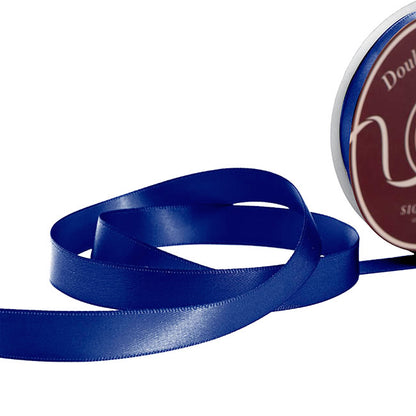 Ribbon Satin Deluxe Double Faced Navy (15mmx30m)