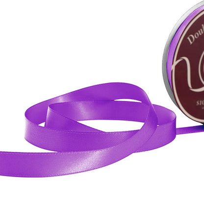 Ribbon Satin Deluxe Double Faced Purple (15mmx30m)