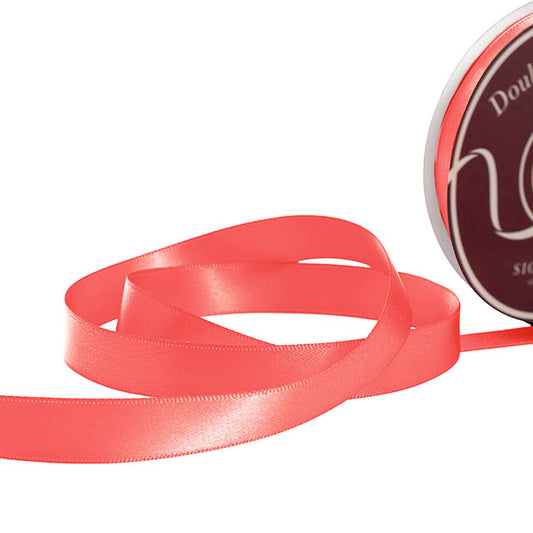 Ribbon Satin Deluxe Double Faced Watermelon (15mmx30m)