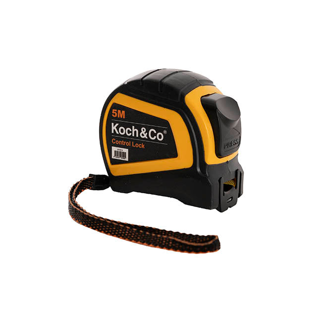 Koch & Co Tape Measure Heavy Duty 5M Control Lock
