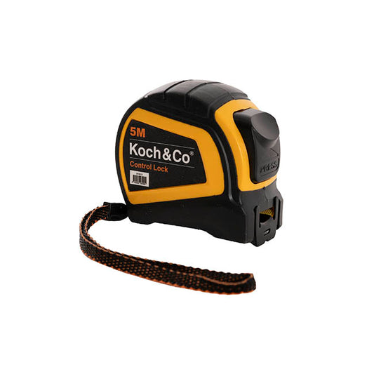 Koch & Co Tape Measure Heavy Duty 5M Control Lock