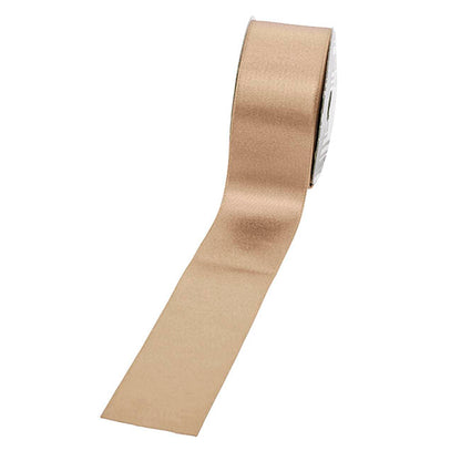 Ribbon Double Face Satin Shimmer Champagne (50mmx20m)