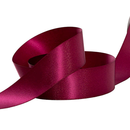 Ribbon Double Face Satin Shimmer Plum (38mmx20m)