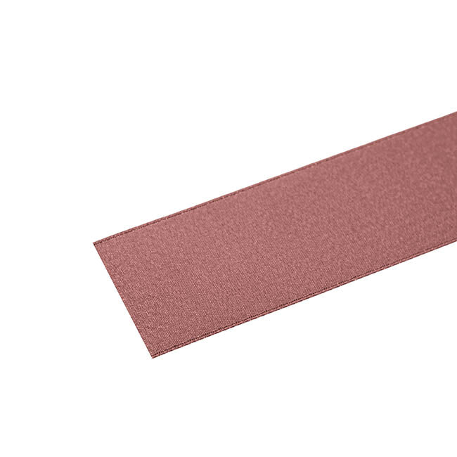 Ribbon Double Face Satin Shimmer Rose Gold (38mmx20m)