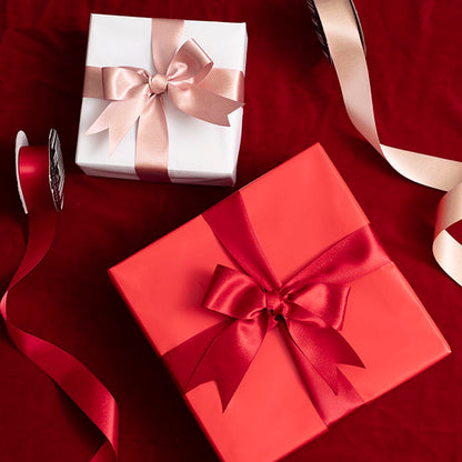 Ribbon Double Face Satin Shimmer Rose Gold (50mmx20m)