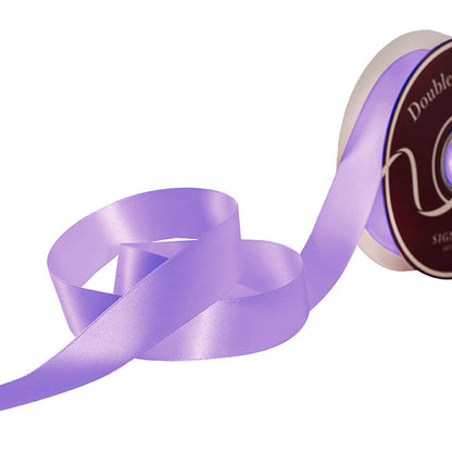 Ribbon Satin Deluxe Double Faced Lavender Orchid (25mmx30m)