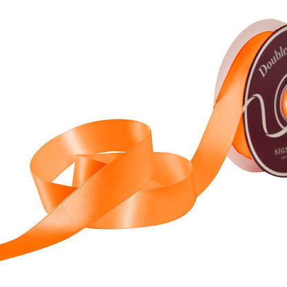 Ribbon Satin Deluxe Double Faced Orange