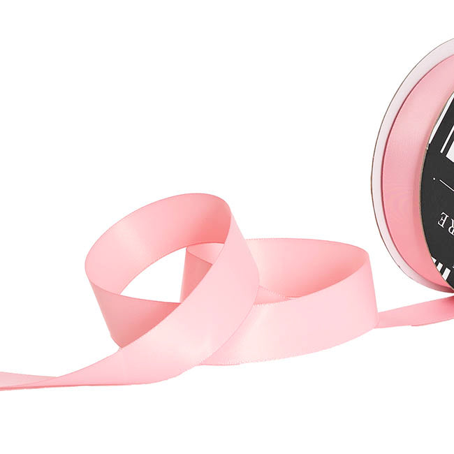 Ribbon Soft Touch Luxury Matte Satin Petal Pink (25mmx30m)