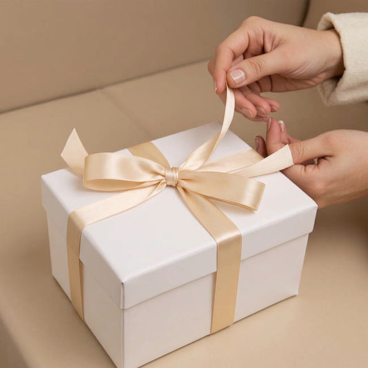 Ribbon Soft Touch Luxury Matte Satin Vanilla (25mmx30m)