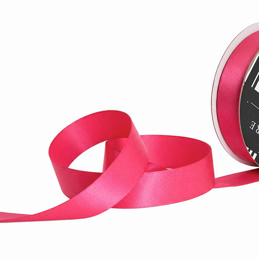 Ribbon Soft Touch Luxury Matte Satin Azalea Pink (25mmx30m)