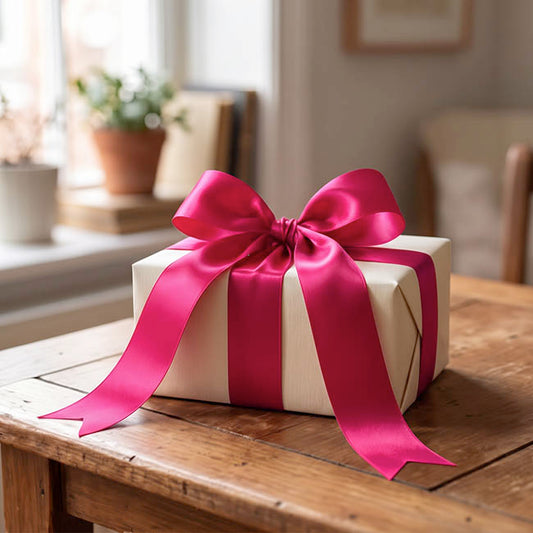 Ribbon Soft Touch Luxury Matte Satin Azalea Pink (25mmx30m)