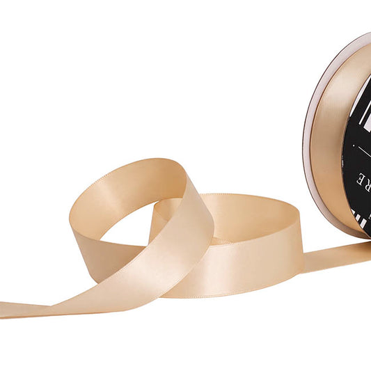 Ribbon Soft Touch Luxury Matte Satin Fawn (25mmx30m)