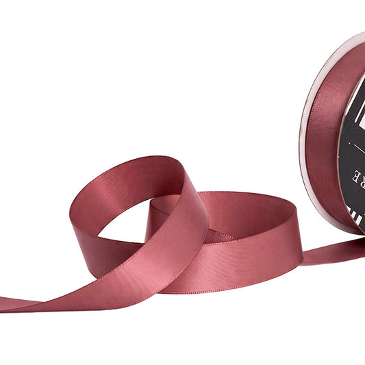 Ribbon Soft Touch Luxury Matte Satin Antique Pink (25mmx30m)
