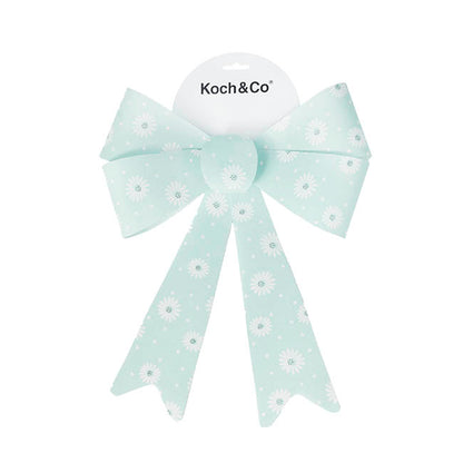 Pre-Made Bow Fabric Top Daisy Delight Blue (28x37cm)