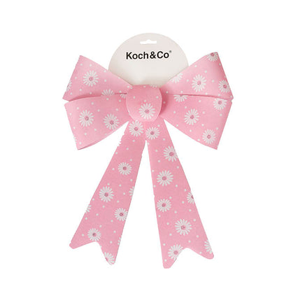 Pre-Made Bow Fabric Top Daisy Delight Pink (28*37cm)