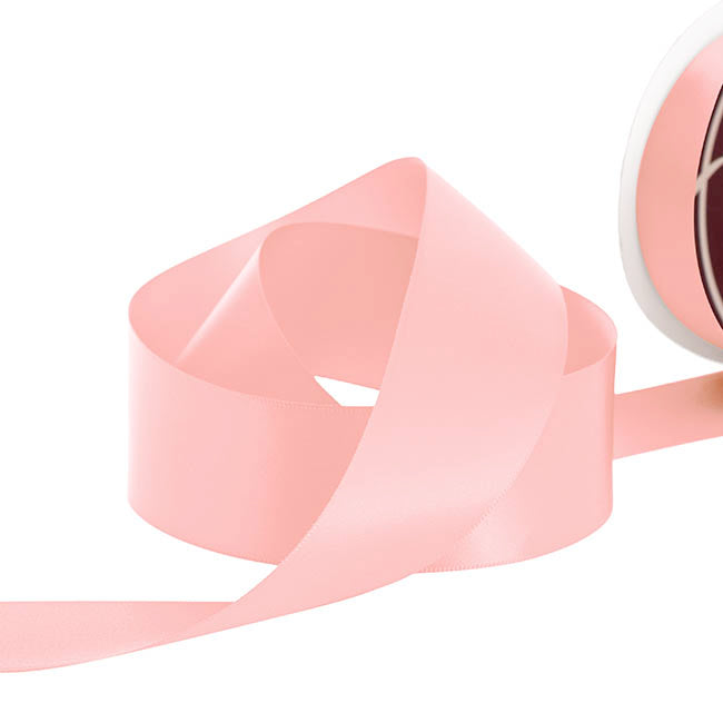 Ribbon Satin Deluxe Double Faced Baby Pink (38mmx30m)